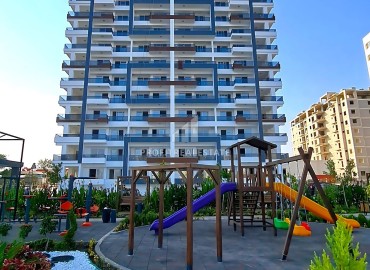 One bedroom apartment, 60m², fully finished luxury in Tomyuk, Erdemli, 650m from the sea ID-16320 фото-18