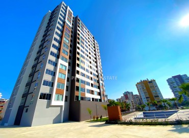Elegant 1+1 apartment, 60m², for rent, in a cozy new building with a good location in the Yenisehir area, Mersin ID-16329 фото-19