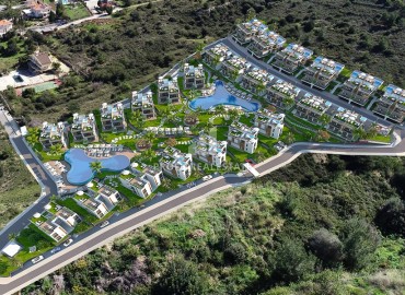 Видовые виллы и апартаменты с террасами и джакузи, в рассрочку от застройщика, Северный Кипр ID-16338 фото-8