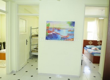 Квартира с мебелью и двумя спальнями в комплексе с бассейном и огороженной территорией в районе Махмутлар 100 кв.м. ID-1265 фото-8