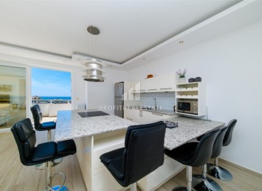 Luxurious three bedroom penthouse, 219m², with magnificent sea views in Avsallar, Alanya ID-16341 фото-5