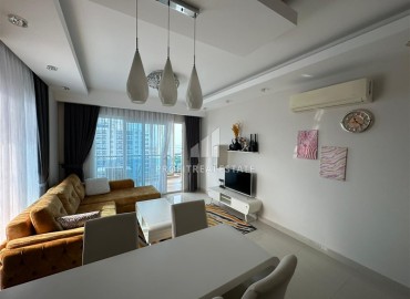 Элитная недвижимость: меблированная видовая квартира 2+1, 110м², в знаменитом комплексе Махмутлара, Алания ID-16342 фото-2