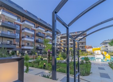 New one bedroom apartment without furniture in a new building with facilities, Oba, Alanya ID-16344 фото-14