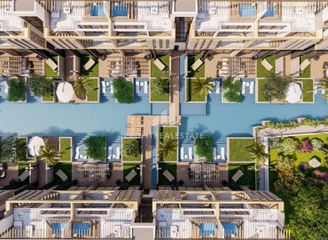 Инвестиционный проект: лофты с выходом в сад и пентхаусы с террасами на крышах, 148-170м², от застройщика, Отюкен, Искеле, Северный Кипр ID-16345 фото-14