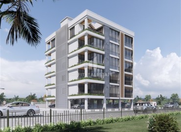 Апартаменты 1+1 и 2+1, 68-90м², в новом доме городского типа на этапе строительства в Искеле, Северный Кипр ID-16347 фото-1