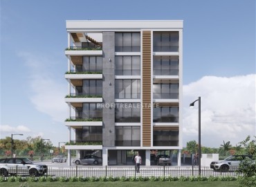 Апартаменты 1+1 и 2+1, 68-90м², в новом доме городского типа на этапе строительства в Искеле, Северный Кипр ID-16347 фото-3