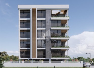 Апартаменты 1+1 и 2+1, 68-90м², в новом доме городского типа на этапе строительства в Искеле, Северный Кипр ID-16347 фото-4