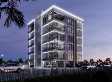 Апартаменты 1+1 и 2+1, 68-90м², в новом доме городского типа на этапе строительства в Искеле, Северный Кипр ID-16347 фото-5