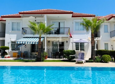 Inexpensive compact villa in a villa residence, with two bedrooms, suitable for a residence permit, Kemer, Antalya ID-16351 фото-10