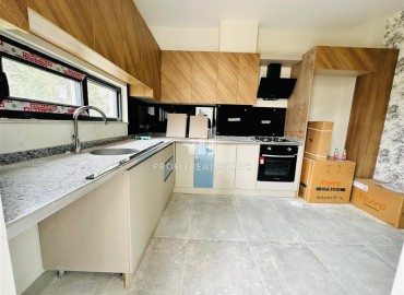 Новая квартира 3+1, по доступной цене, без мебели, со встроенной кухней и гардеробной, Кепез, Анталья ID-16355 фото-3