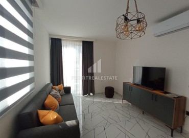 Furnished apartment 1+1, 55m², in a new residence with hotel facilities in the Alanya region - Oba. ID-16356 фото-8