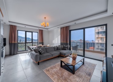 Elegant 2+1 apartment, 105m², with stunning views in a premium residence in Mahmutlar, Alanya ID-16357 фото-1