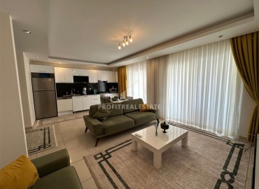 Luxurious two-level apartment, 140m², with a huge terrace in an elite residence in the Kestel area, Alanya ID-16372 фото-2