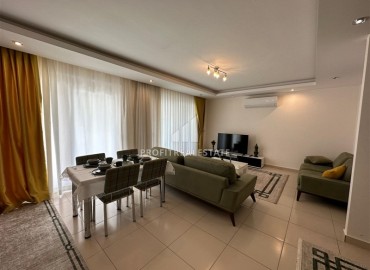 Luxurious two-level apartment, 140m², with a huge terrace in an elite residence in the Kestel area, Alanya ID-16372 фото-3
