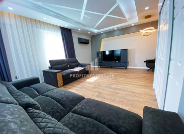 Apartment 3+1 partially furnished, with stylish finishes and a glazed balcony, Lara, Antalya ID-16377 фото-3