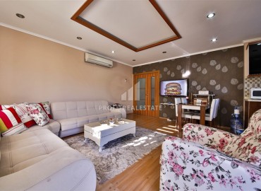 Уютная трехкомнатная квартира 90м², с мебелью и джакузи, в комплексе с бассейном, Гюзельоба, Анталья ID-16379 фото-4