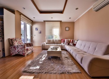 Уютная трехкомнатная квартира 90м², с мебелью и джакузи, в комплексе с бассейном, Гюзельоба, Анталья ID-16379 фото-5