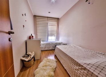 Уютная трехкомнатная квартира 90м², с мебелью и джакузи, в комплексе с бассейном, Гюзельоба, Анталья ID-16379 фото-14
