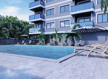 Inexpensive apartment at the project stage, in installments from the developer, Avsallar, Alanya, 47-120 m2 ID-8681 фото-9