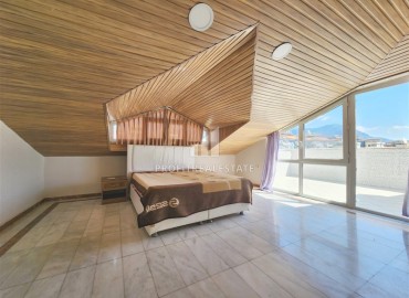 Пентхаус с одной спальней, 70м² с видом на горы в комплексе с бассейном в Оба, Алания, 300м от моря ID-16387 фото-9