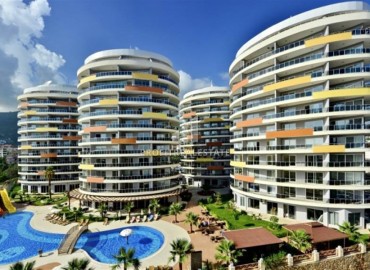 Furnished one-bedroom apartment, 65m², in a premium residence in Alanya - Cikcilli ID-16388 фото-1