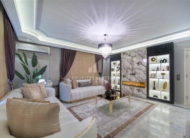 Великолепная дизайнерская квартира, 130м², по привлекательной цене, в 300 метрах от моря в Махмутларе, Аланья ID-16395 фото-3