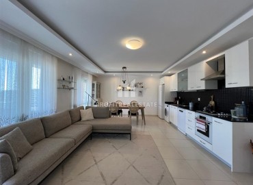 Furnished two-bedroom penthouse with sea views, in a residence with facilities, Avsallar, Alanya ID-16399 фото-3