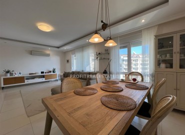 Furnished two-bedroom penthouse with sea views, in a residence with facilities, Avsallar, Alanya ID-16399 фото-6