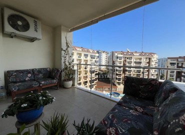 Furnished two-bedroom penthouse with sea views, in a residence with facilities, Avsallar, Alanya ID-16399 фото-19