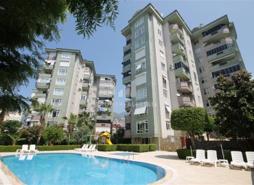 Bright three bedroom apartment 155m², unfurnished, in a residence with a swimming pool, in the center of Alanya ID-16401 фото-1