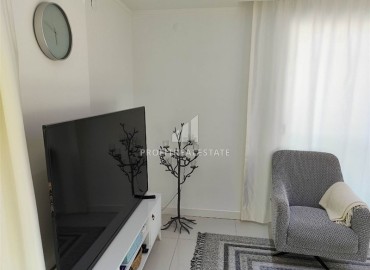 Furnished two bedroom apartment with panoramic windows, in a residence with a swimming pool, Oba, Alanya ID-16402 фото-5
