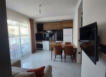 Modern furnished apartment 1+1, 47m² at an attractive price in a residence with facilities, Oba, Alanya ID-16418 фото-5