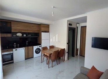 Modern furnished apartment 1+1, 47m² at an attractive price in a residence with facilities, Oba, Alanya ID-16418 фото-7