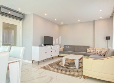 Очаровательная меблированная квартира 2+1, 100м², с современной мебелью и застекленным балконом в центре Аланьи ID-16419 фото-3