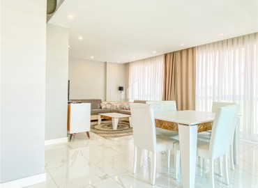 Charming furnished apartment 2+1, 100m², with modern furniture and glazed balcony in the center of Alanya ID-16419 фото-6