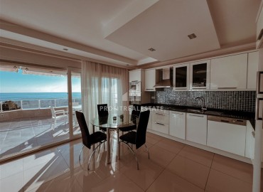 Elegant 2+1 apartment, 120m² with a huge view terrace in a comfortable residence in Alanya Konakli area ID-16426 фото-4