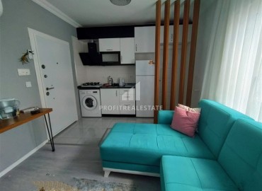 Эргономичная меблированная двухкомнатная квартира 55м² в доме городского типа, Кепез, Анталья ID-16428 фото-4