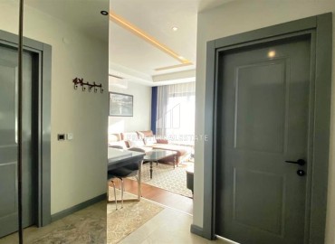 Меблированная квартира с одной спальней, 53м², в комфортабельном комплексе в 400м от пляжа Клеопатры, Алания ID-16432 фото-5
