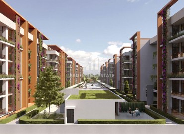 Масштабный инвестиционный проект: апартаменты 1+1 и 2+1, 66-103м² в комплексе с инфраструктурой, Дошемеалты, Анталья ID-16433 фото-24