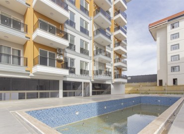 One bedroom apartment, 47m² in a comfortable new building, in Avsallar, Alanya, at an attractive price ID-16440 фото-14