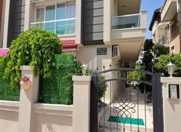 Two bedroom apartment for residence permit, unfurnished, with modern renovation and built-in kitchen, Fener, Muratpasa, Antalya ID-16453 фото-1