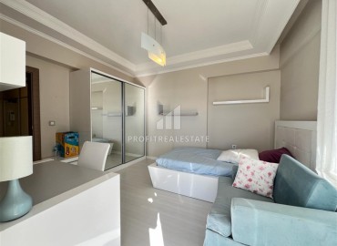 Fashionable furnished 3+1 apartment with luxury interior in a residence with a swimming pool, Muratpasa, Antalya ID-16457 фото-17