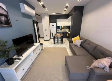 Меблированная квартира 1+1, со стильным интерьером, в новом комплексе с широкой инфраструктурой, Махмутлар, Аланья ID-16458 фото-2