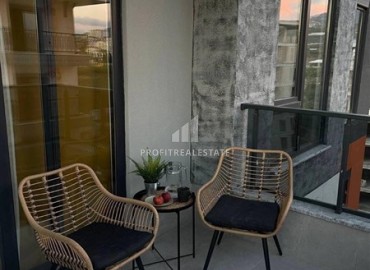 Furnished 1+1 apartment, with a stylish interior, in a new residence with extensive facilities, Mahmutlar, Alanya ID-16458 фото-9