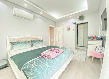 Designer two bedroom apartment for residence permit, 110 m², glazed balcony, Tosmur, Alanya ID-16467 фото-9