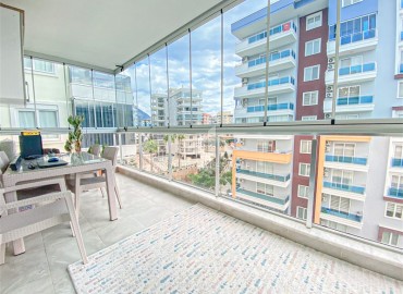 Дизайнерские трехкомнатные апартаменты для ВНЖ, 110м², застекленным балконом, Тосмур, Аланья ID-16467 фото-16
