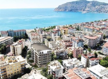 One bedroom apartment, 50 m², in a premium residence under construction, with a super location in the center of Alanya ID-16470 фото-2