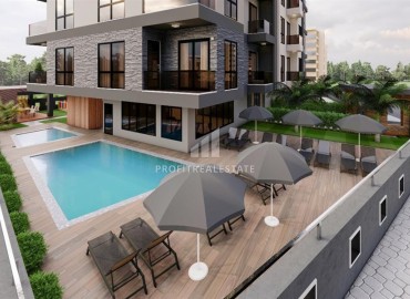 One bedroom apartment, 50 m², in a premium residence under construction, with a super location in the center of Alanya ID-16470 фото-12