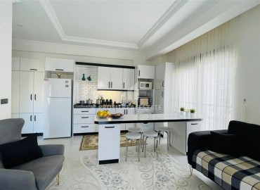 Elegant one bedroom apartment, 60m², in a residence with good facilities in Mahmutlar, Alanya ID-16471 фото-2