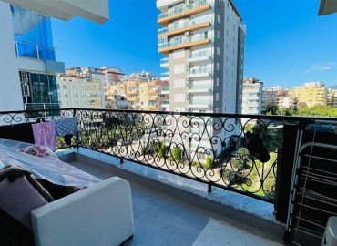 Elegant one bedroom apartment, 60m², in a residence with good facilities in Mahmutlar, Alanya ID-16471 фото-10